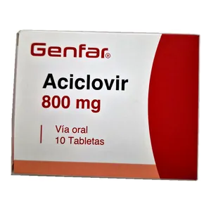 Aciclovir 800 mg tabletas Genfar