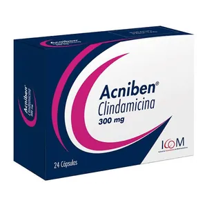 Acniben clindamicina 300 mg cápsulas - Caja x 24