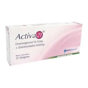 Activa 21 levonorgestrel 0,15 mg + etinilestradiol 0,03 mg grageas x21 BCN Medical