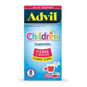 Advil Children ibuprofeno suspensión 100 mL Haleon