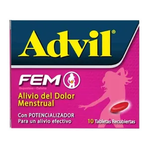 Advil Fem tabletas recubiertas x10 Haleon