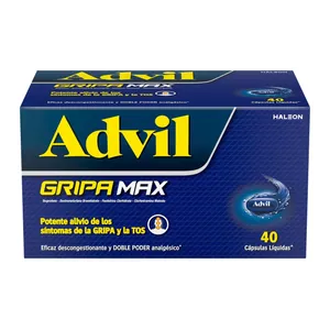 Advil Gripa Max cápsulas líquidas Haleon - Caja x 40
