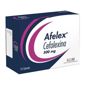 Afelex cefalexina 500 mg cápsulas