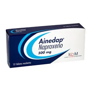 Ainedap naproxeno 500 mg tabletas recubiertas