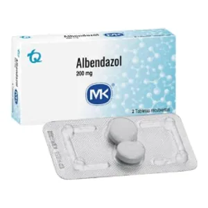 Albendazol 200 mg tabletas recubiertas MK