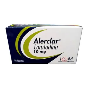 Alerclar loratadina 10 mg tabletas