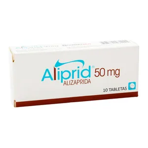 Aliprid alizaprida 50 mg tabletas Farmatech - Caja x 10