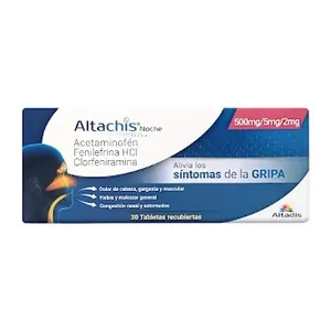 Altachis Noche tabletas recubiertas Altadis - Caja x 60
