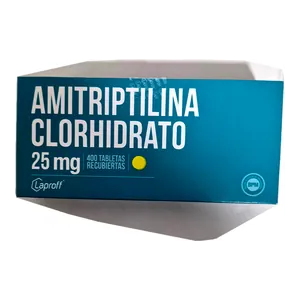 Amitriptilina clorhidrato 25 mg tabletas recubiertas Laproff - Caja x 400
