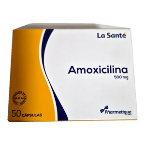 Amoxicilina 500 mg cápsulas La Santé - Caja x 50