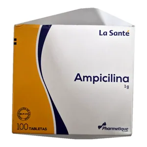 Ampicilina 1 g tabletas La Santé - Caja x 100