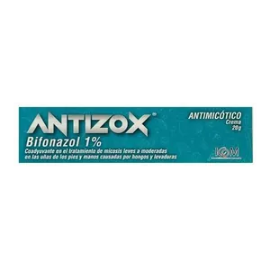 Antizox bifonazol 1% crema antimicótica 20 g