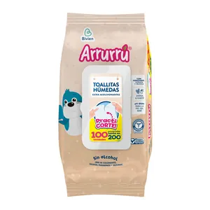 Arrurrú toallitas húmedas extra acolchonadas x100