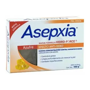 Asepxia jabón azufre efecto anti-sebo 100 g
