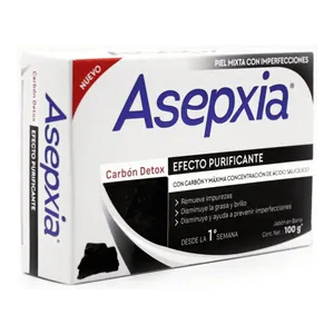 Asepxia jabón carbón detox 100 g