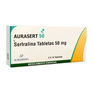 Aurasert sertralina 50 mg tabletas Aurobindo