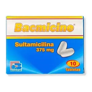 Bacmicine sultamicilina 375 mg tabletas Bioquifar