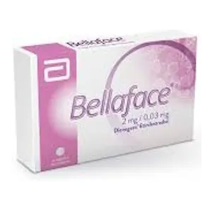 Bellaface dienogest 2 mg + etinilestradiol 0,03 mg tabletas Abbott