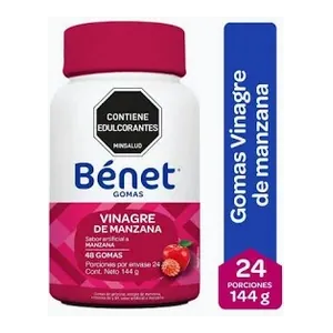 Bénet gomas vinagre de manzana x48