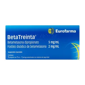 BetaTreinta betametasona suspensión inyectable Eurofarma