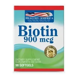 Biotin 900 mcg cápsulas blandas x90 - Caja x 90