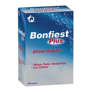 Bonfiest Plus polvo efervescente caja x32 sobres Tecnoquímicas - Caja x 32