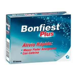 Bonfiest Plus polvo efervescente caja x8 sobres Tecnoquímicas