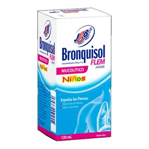 Bronquisol Flem niños jarabe 120 mL JGB