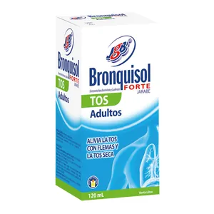 Bronquisol Forte tos adultos jarabe 120 mL JGB