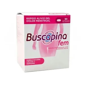 Buscapina Fem tabletas Sanofi - Caja x 90