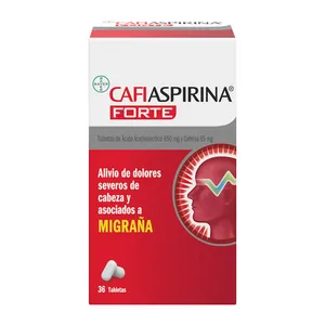 Cafiaspirina Forte tabletas Bayer - Caja x 36