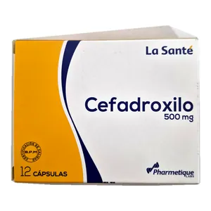 Cefadroxilo 500 mg cápsulas La Santé