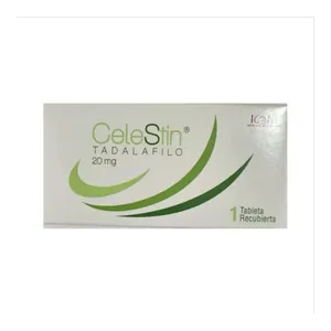 Celestin tadalafilo 20 mg tableta recubierta x1