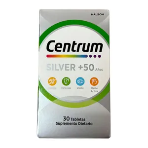 Centrum Silver +50 x30 tabletas (nueva presentación)