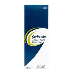 Ceritamin cetirizina 10 mg/mL gotas 15 mL