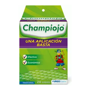 Champiojo shampoo antipiojos sobres Urgo Gerco - Caja x 24