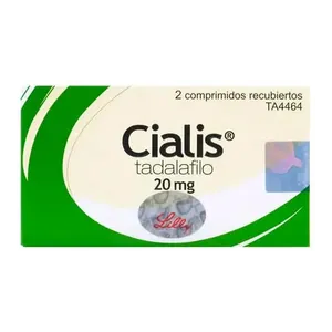 Cialis tadalafilo 20 mg comprimidos x2 Lilly - Caja x 2