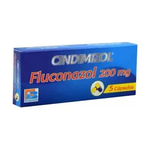 Cindimizol fluconazol 200 mg cápsulas Bioquifar - Unidad