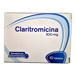Claritromicina 500 mg tabletas Coaspharma