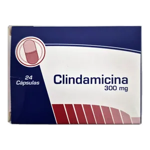 Clindamicina 300 mg cápsulas - Caja x 24
