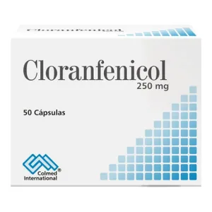Cloranfenicol 250 mg cápsulas Colmed - Caja x 50
