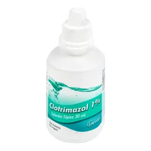 Clotrimazol 1% solución tópica 30 mL