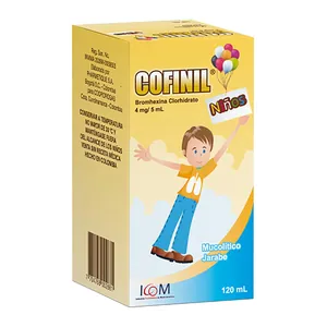 Cofinil Niños bromhexina 4 mg/5 mL jarabe 120 mL