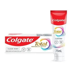 Colgate Total Prevención Activa Clean Mint crema dental 75 mL