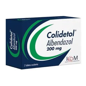 Colidetol albendazol 200 mg tabletas recubiertas