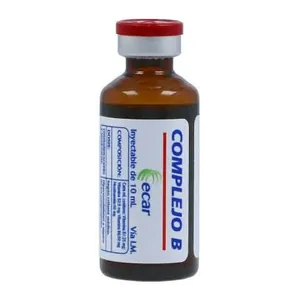 Complejo B solución inyectable 10 mL Ecar