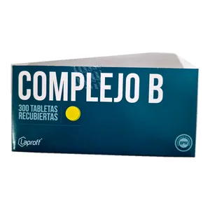 Complejo B tabletas recubiertas Laproff - Caja x 300