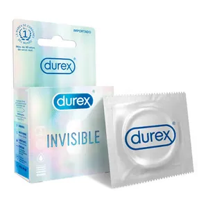 Condones Durex Invisible x3