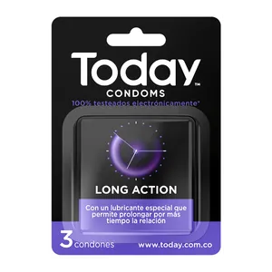 Condones Today Long Action x3