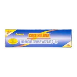 Cortisolona hidrocortisona acetato 1% crema 20 g